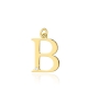 Zawieszka złota literka B z diamentem duża