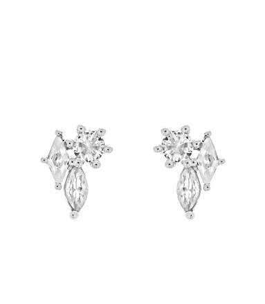 Kolczyki srebrne z cyrkoniami